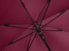 Зонт-трость Reviver с куполом из переработанного пластика, бордовый