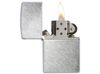 Зажигалка ZIPPO с покрытием Herringbone Sweep, латунь/сталь, серебристая, матовая, 38x13x57 мм