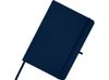 Teak блокнот А5 из переработан. материала в твердой обложке с линован. страницами - Темно - синий