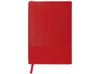Набор блокнот в гибкой обложке А5 и металлическая шариковая ручка "Nabokov", красный