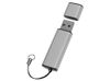 Флеш-карта USB 2.0 16 Gb металлическая с колпачком "Borgir", стальной
