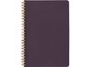 Бизнес тетрадь на гребне А5 "Pragmatic", 60 листов в клетку, фиолетовый