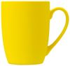 Кружка с покрытием soft-touch C1, желтый