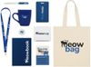 Welcome pack «Starter Bundle», синий с нанесением