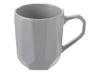 Кружка с гранями Amery, 310мл, серый матовый