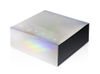 Подарочная коробка с голографическим шубером «Aurora», L, вн. размер 260х260х100 мм.
