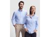 Рубашка женская "Oxford", небесно-голубой