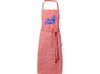 Pheebs 200 g/m2 recycled cotton apron, красный яркий