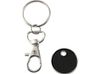 Rory брелок для ключей с монетой для тележки, черный