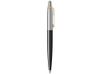 Шариковая ручка Parker Jotter K160, цвет: Black/GT, стержень: F, цвет чернил: blue, в подарочной упаковке.