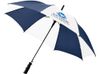 Зонт Barry 23" полуавтоматический, темно-синий/белый