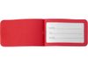 Багажная бирка «Favor» на силиконовой петле, красный