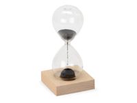 Песочные магнитные часы на деревянной подставке "Infinity"