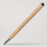 Вечный карандаш "Sicily Bamboo" из бамбука со стилусом и линейкой