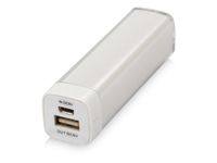 Портативное зарядное устройство "Ангра", 2200 mAh, белый