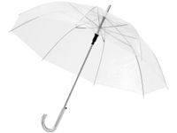 Прозрачный зонт 23" полуавтомат, прозрачный