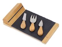 Набор для сыра из сланцевой доски и ножей Bamboo collection "Taleggio" (Р)