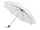 Зонт складной "Columbus", механический, 3 сложения, с чехлом, белый (P)