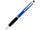 Ручка-стилус шариковая "Ziggy" синие чернила, синий/черный