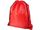 Рюкзак со шнурком Oriole из переработанного ПЭТ, красный