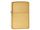 Зажигалка ZIPPO с покрытием Brushed Brass, латунь/сталь, золотистая, матовая, 38x13x57 мм