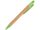 Шариковая ручка STOA с бамбуковым корпусом, зеленое яблоко