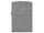 Зажигалка ZIPPO Classic с покрытием ™Plate, латунь/сталь, серебристая, матовая, 38x13x57 мм