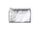 Кошелек MAUVE из полиуретана с глянцевой отделкой, серебристый