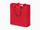 Сумка для покупок из спанбонда Ambit, 380*120*400 с ручкой 550/30 мм, красный