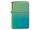Зажигалка ZIPPO Classic с покрытием High Polish Teal, латунь/сталь, зелёная, глянцевая, 38x13x57 мм