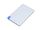 Универсальное зарядное устройство Credit _card1_power_bank  под нанесение логотипа  в виде кредитной карты, толщина всего 7,5 . 2500MAH. Синий