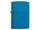 Зажигалка ZIPPO Classic с покрытием Sapphire™, латунь/сталь, синяя, глянцевая, 38x13x57 мм