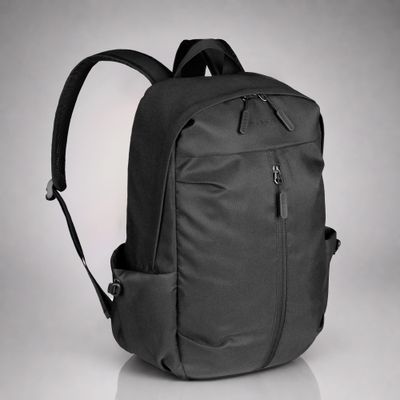 Рюкзак мужской BUGATTI КЛАССИКА | BASIC, черный, полиэстер, 32 x 14 x 45 см