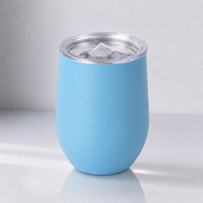 Термокружка Sense Gum, soft-touch, непротекаемая крышка, 370мл, крафтовая упаковка, голубой