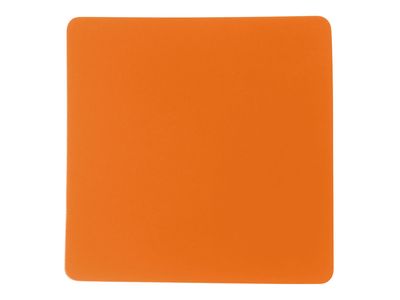 ПАТЧ КВАДРАТ soft-touch (оранжевый ) 5,5 х 5,5 см