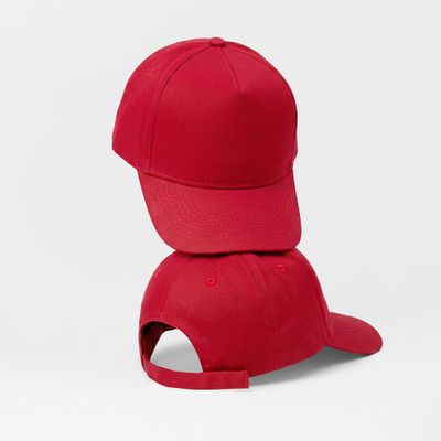 Бейсболка "Memphis" 5-ти панельная 165 гр, красный (P)