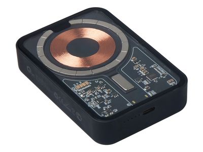 Беспроводной магнитный внешний аккумулятор с QC\PD «MagnifIQ», 10000 мАч, 15 Вт, черный