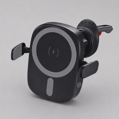 Автомобильный&nbsp;держатель&nbsp;Universal&nbsp;QI&nbsp;черный,&nbsp;Deppa