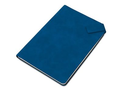 Блокнот А5 в гибкой обложке "Chaplin", синий