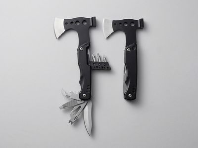 Топор-мультитул 7-в-1 Stalk, черный