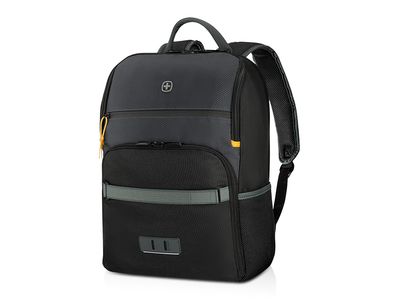 Рюкзак WENGER Move 16", чёрный, переработанный ПЭТ, 33 x 19 x 44 см, 22 л