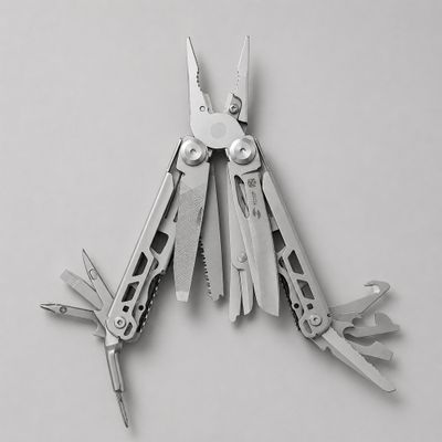 Мультитул Stinger, 110 х 22 мм, 22 функции, сталь, серебристый, в картонной коробке, в комплекте нейлоновый чехол