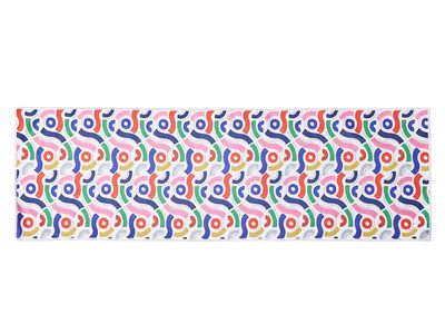 Полотенце из микрофибры с возможностью полноцветной сублимационной печати с одной стороны  30*100 см