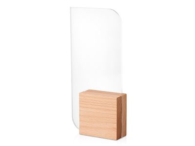 Награда из акрила с деревянным основанием "Valor"