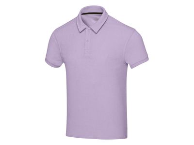 Рубашка поло унисекс "Akoya" из переработанного махрового материала - Lilac