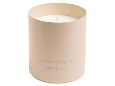 Ароматическая свеча Wellmark "Echoes of Kindness"- Ecru бежевый