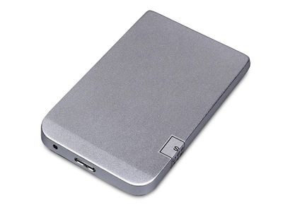 Внешний жесткий диск Saturn 500 Гб, серебристый