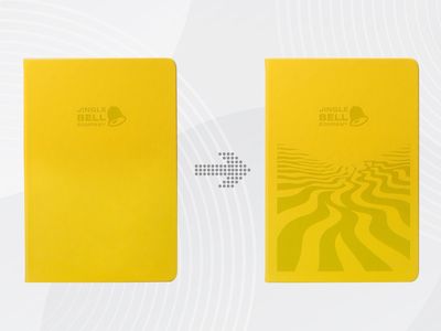 Бизнес-блокнот А5 «C2» soft-touch, желтый, с УФ печатью