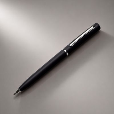 Пластиковая шариковая ручка "Navi Simple", черный