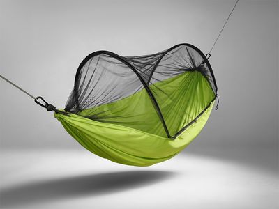 Гамак с защитной сеткой "Die Fly", зеленое яблоко